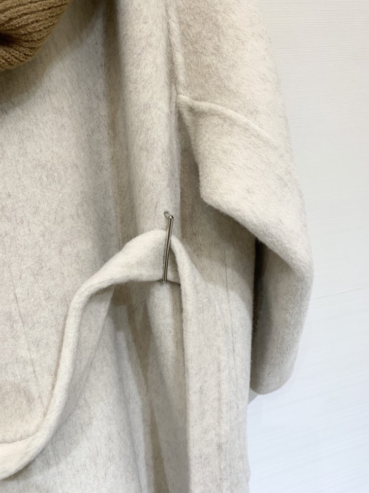 Long coat from scarf of альпаки фото 8