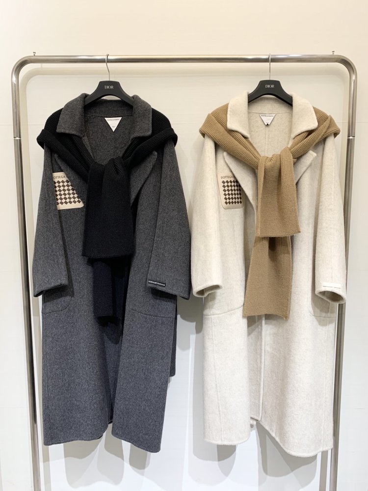 Long coat from scarf of альпаки фото 9