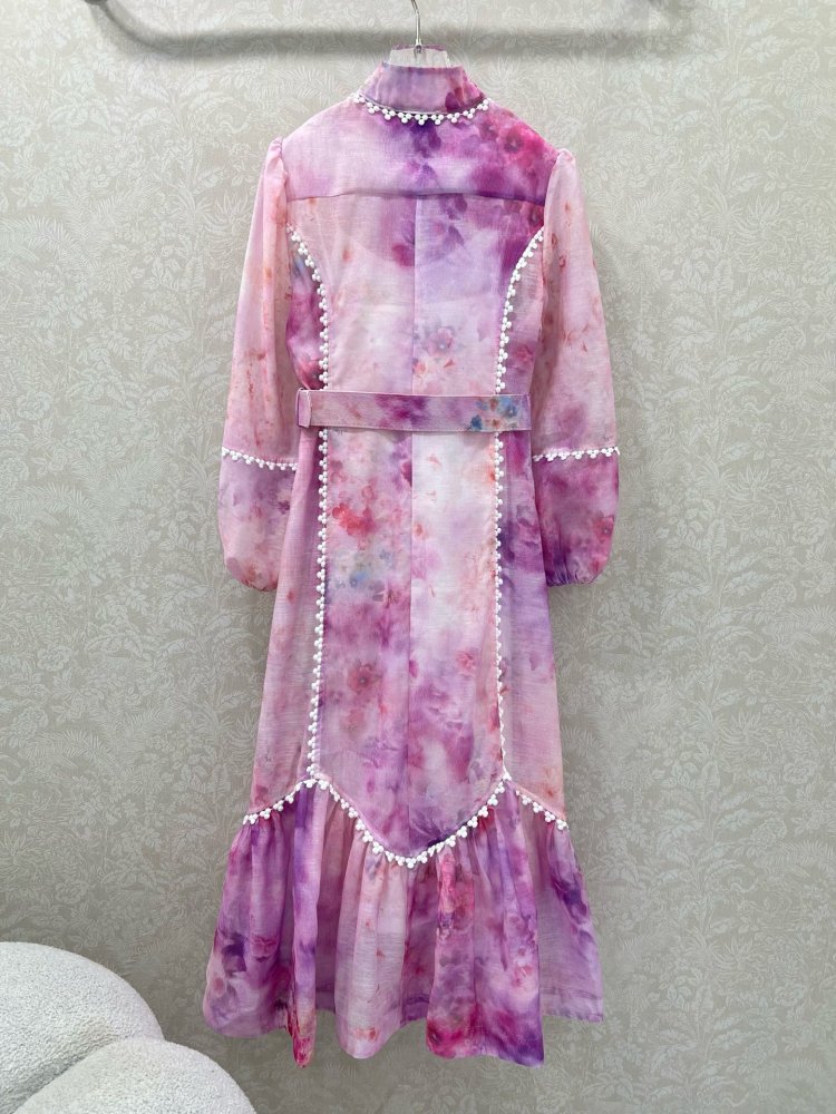 Длинное платье из льна фото 8