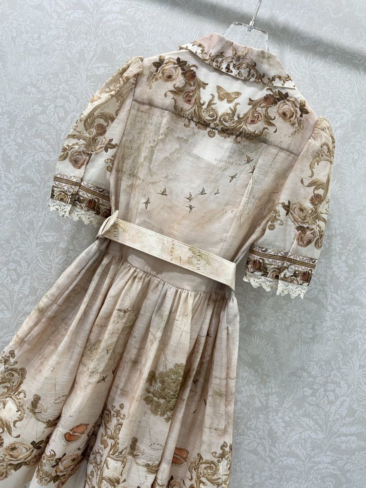 Длинное платье из льна фото 9