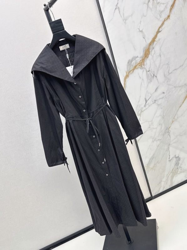 Длинное платье тренч фото 2