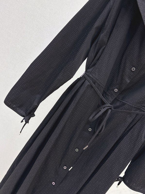 Длинное платье тренч фото 3