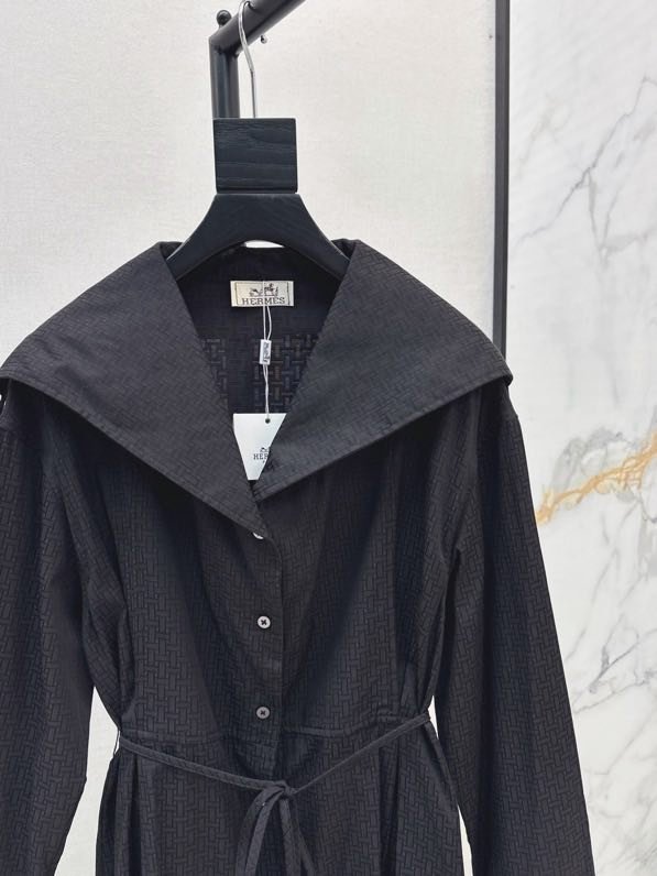 Длинное платье тренч фото 5