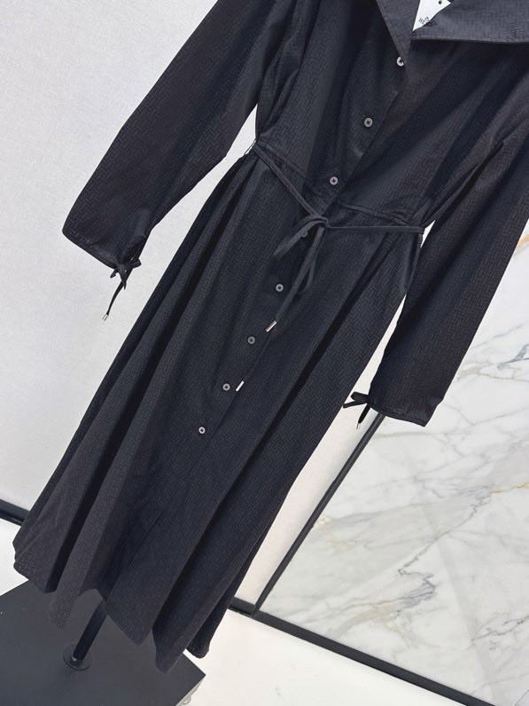 Длинное платье тренч фото 7