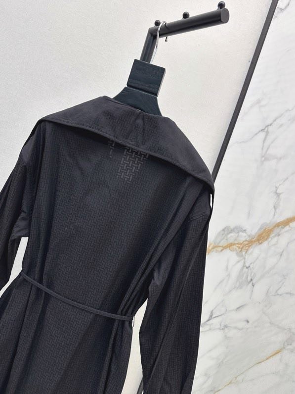 Длинное платье тренч фото 9