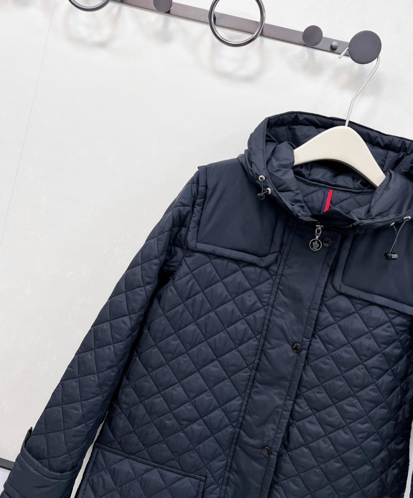 Длинное пуховое пальто женское фото 3