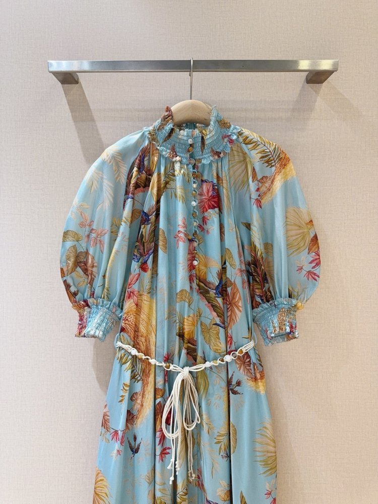 Длинное шелковое платье фото 2