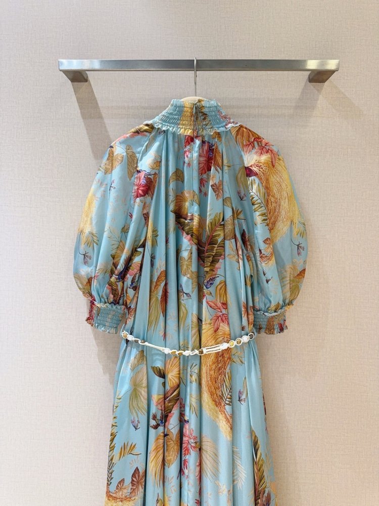 Длинное шелковое платье фото 5