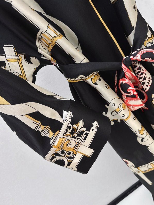 Длинное шелковое платье фото 7