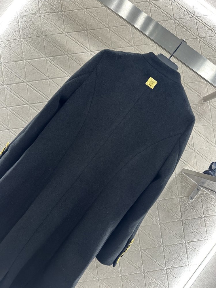 Довге вовняне пальто фото 6