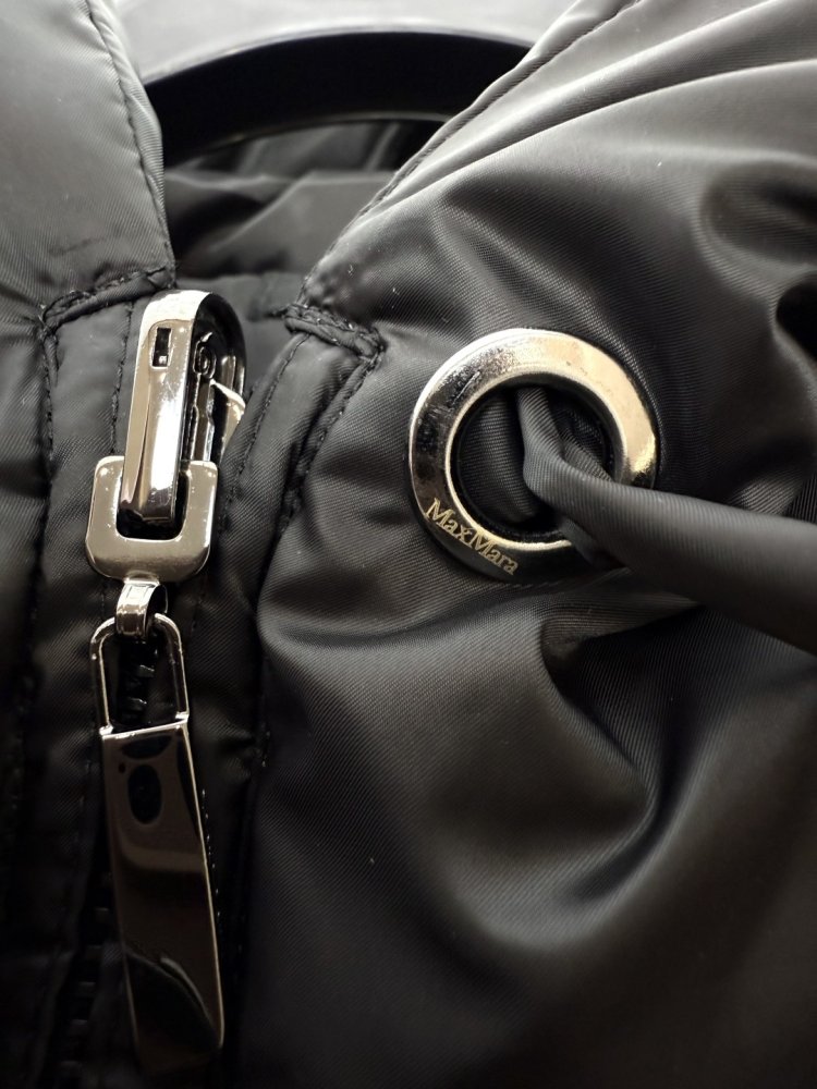 Длинный двусторонний пуховик фото 7