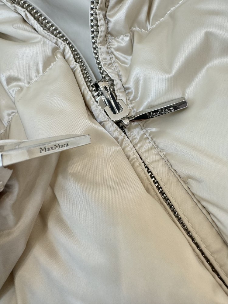 Длинный двусторонний пуховик фото 8