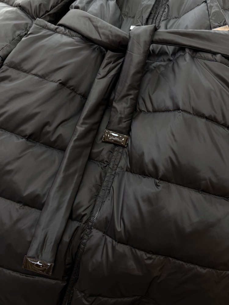 Длинный двусторонний пуховик фото 8