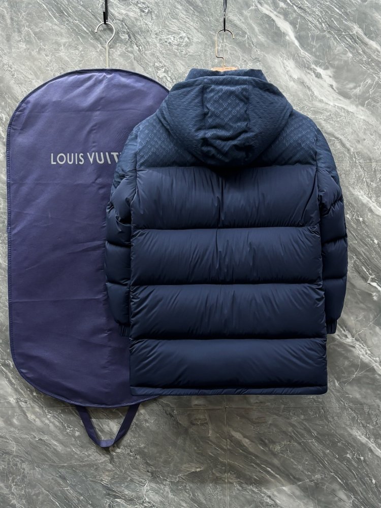 Длинный мужской пуховик фото 2