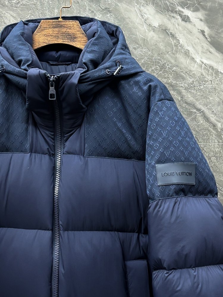 Длинный мужской пуховик фото 4