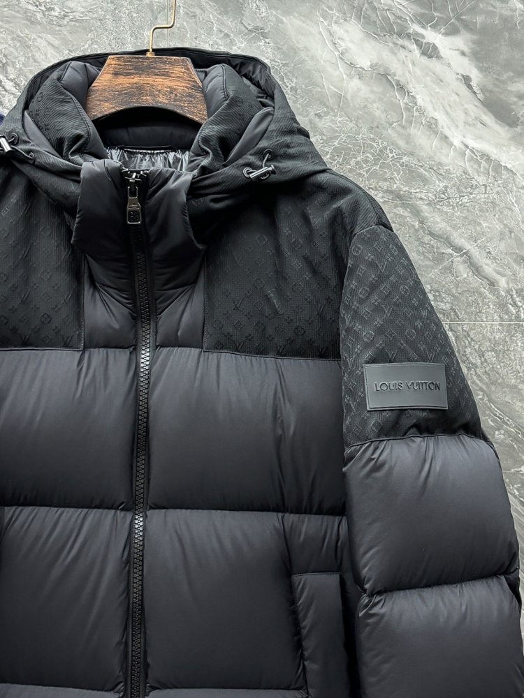 Длинный мужской пуховик фото 4