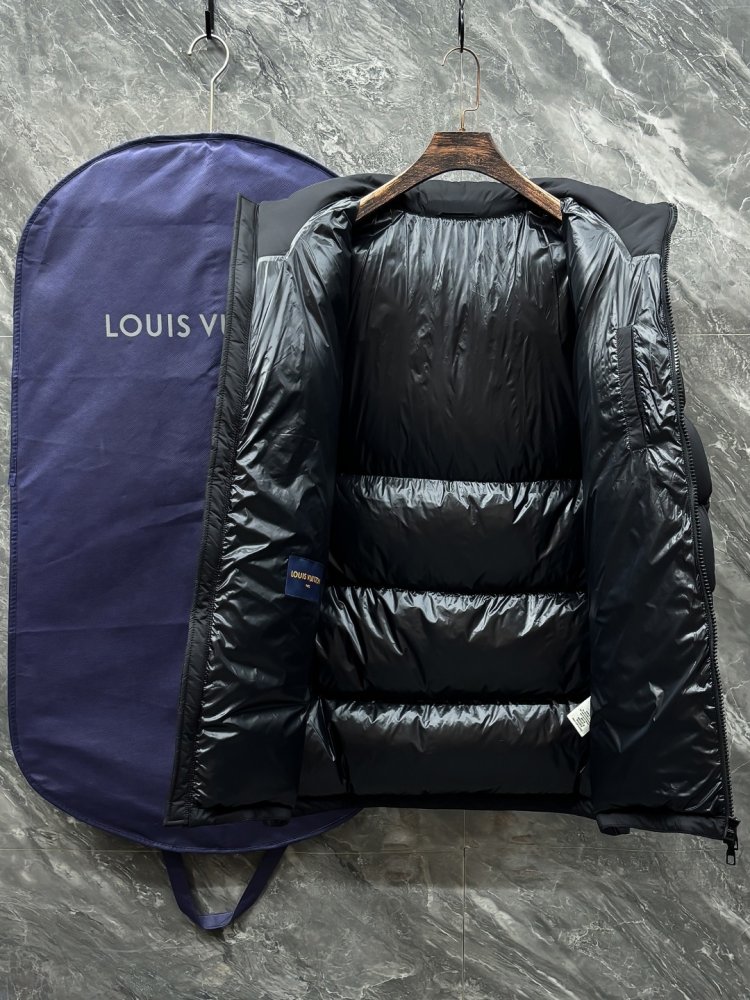 Длинный мужской пуховик фото 7