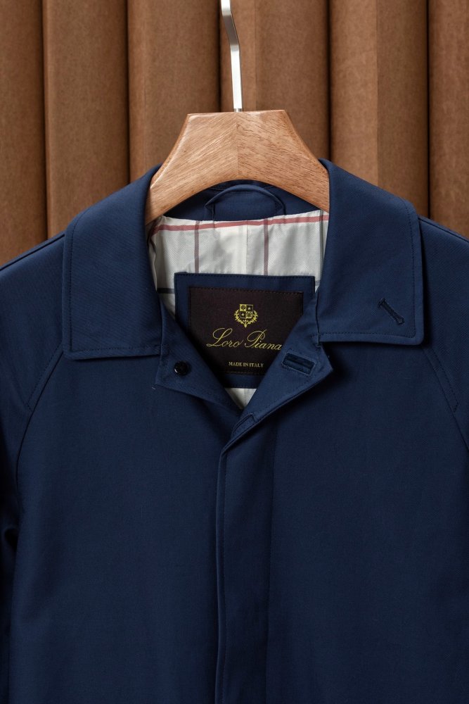 Длинный мужской тренч фото 3