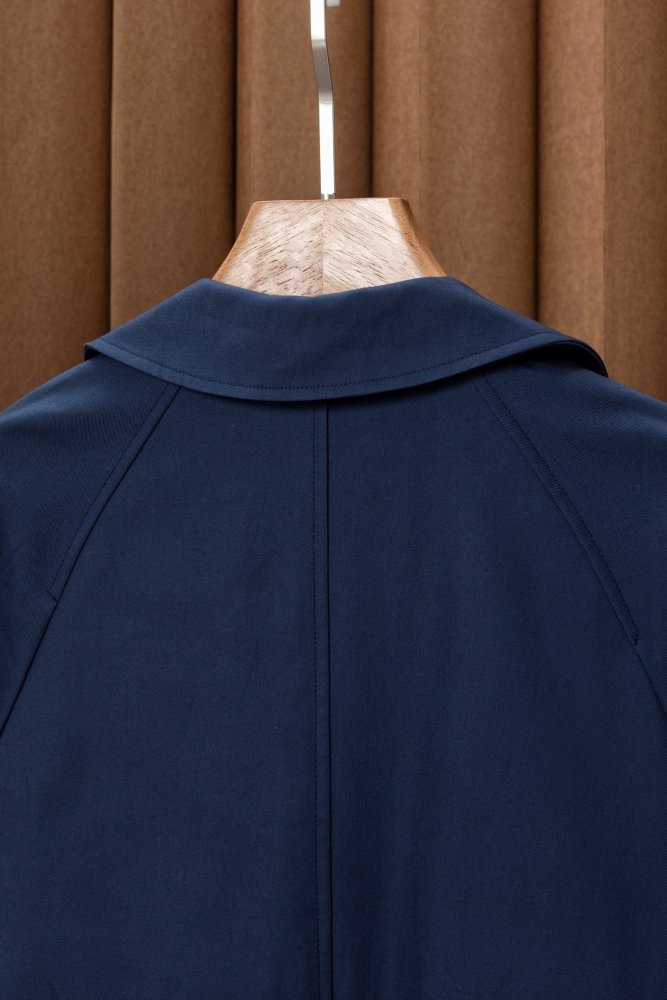 Длинный мужской тренч фото 4