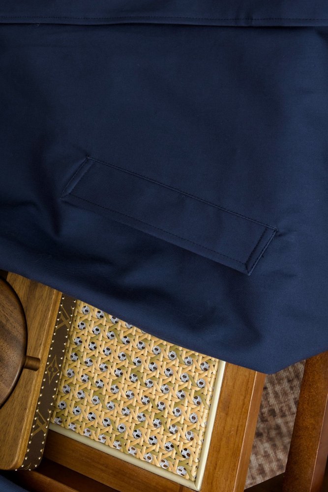 Длинный мужской тренч фото 8