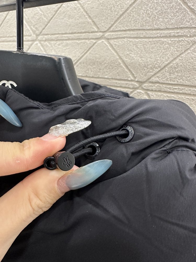 A long Down jacket from hood фото 7