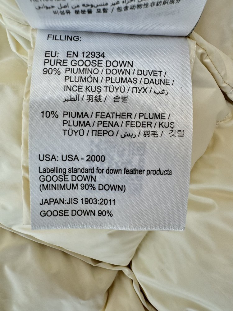 Длинный пуховик с воротником-стойкой фото 9