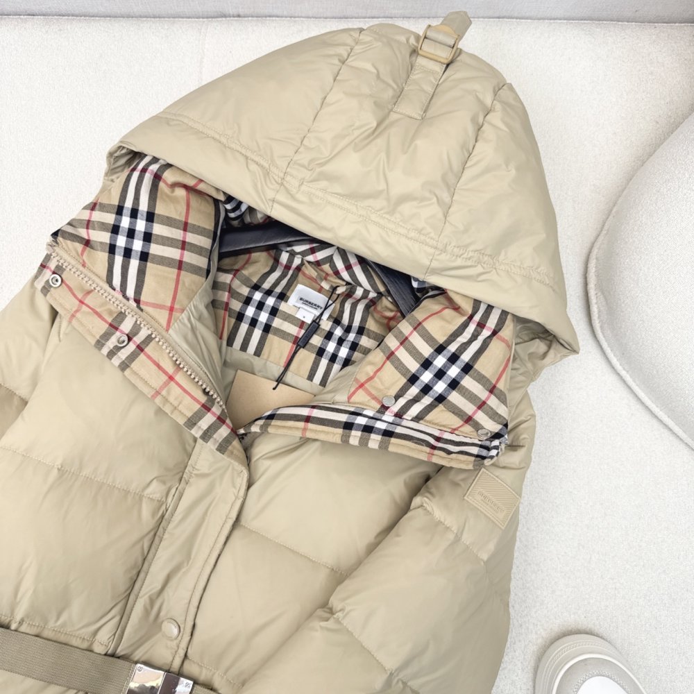 A long Down jacket female фото 4