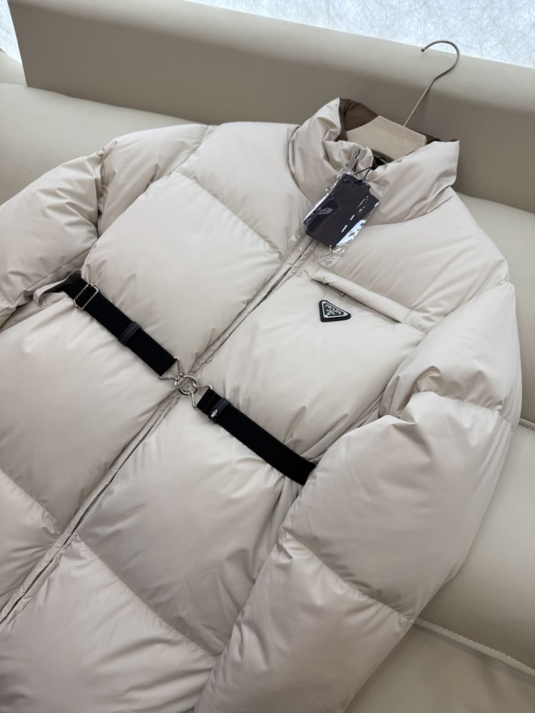 Длинный пуховик женский фото 6