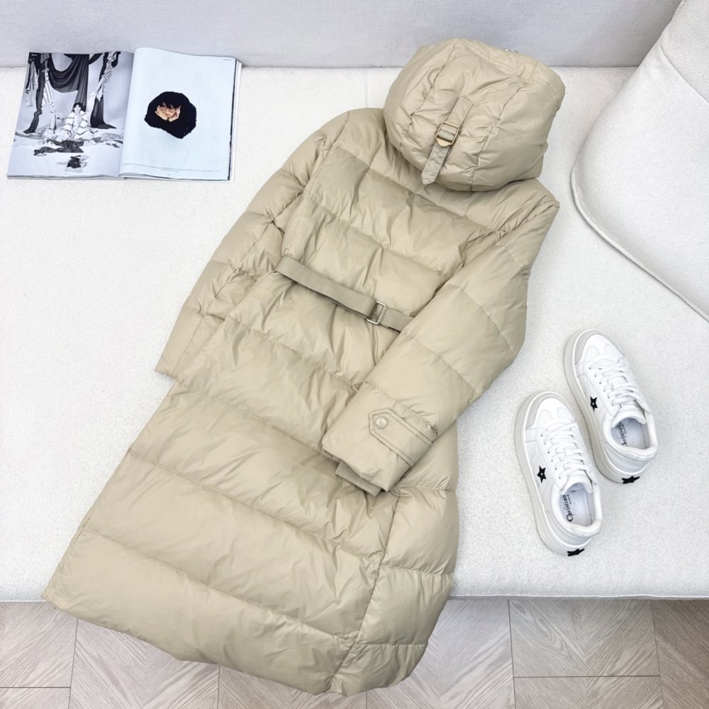 A long Down jacket female фото 8