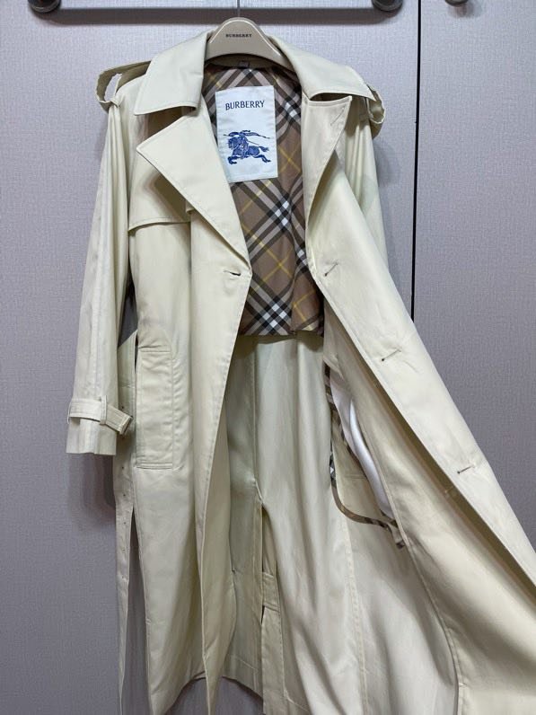 Довгий тренч жіночий фото 3