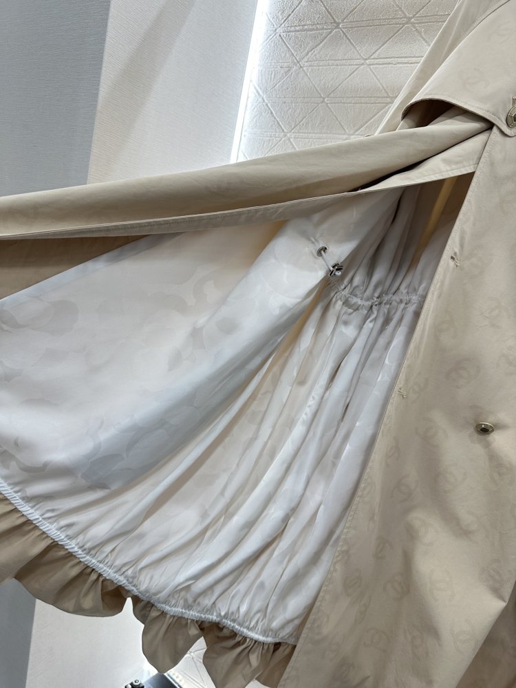 Довгий тренчкот жіночий фото 7