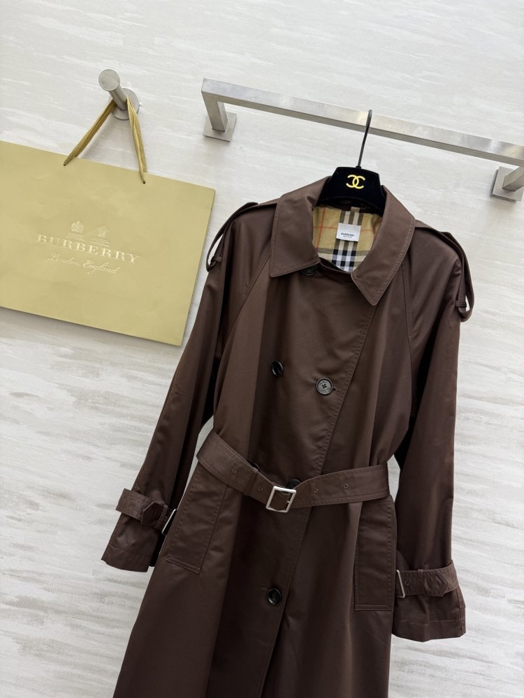 Длинный женский тренч фото 2