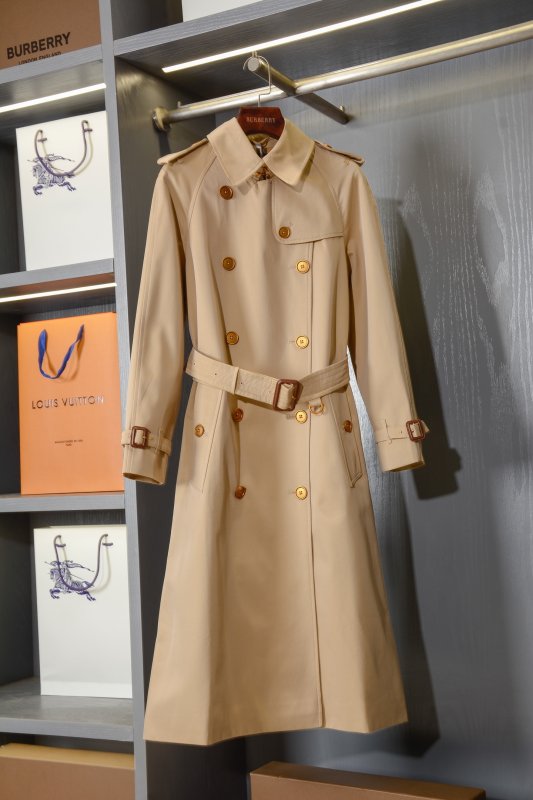 Длинный женский тренч фото 2