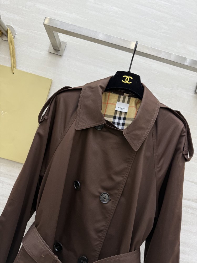 Длинный женский тренч фото 5