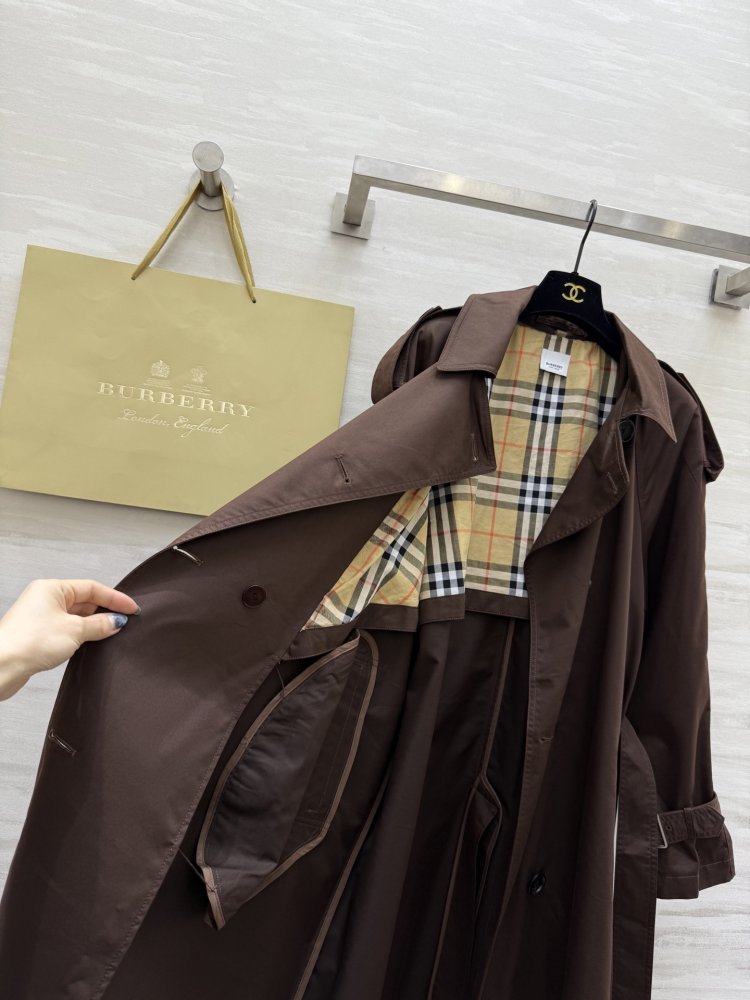 Длинный женский тренч фото 7