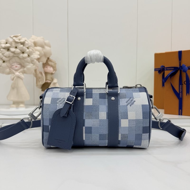 Дорожная сумка KEEPALL BANDOULIERE 25 Blue Mosaic