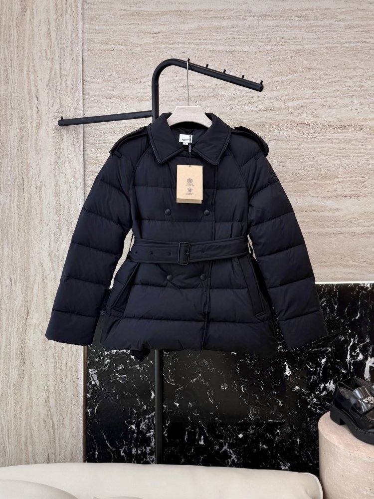 Двубордный short Down jacket female