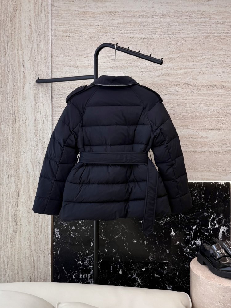 Двубордный short Down jacket female фото 2