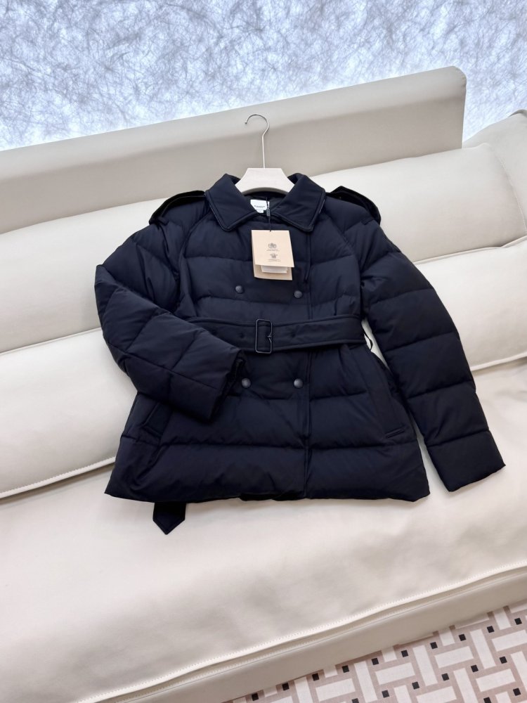 Двубордный short Down jacket female фото 3