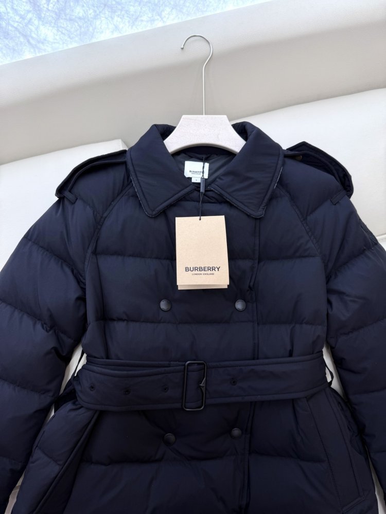 Двубордный short Down jacket female фото 6