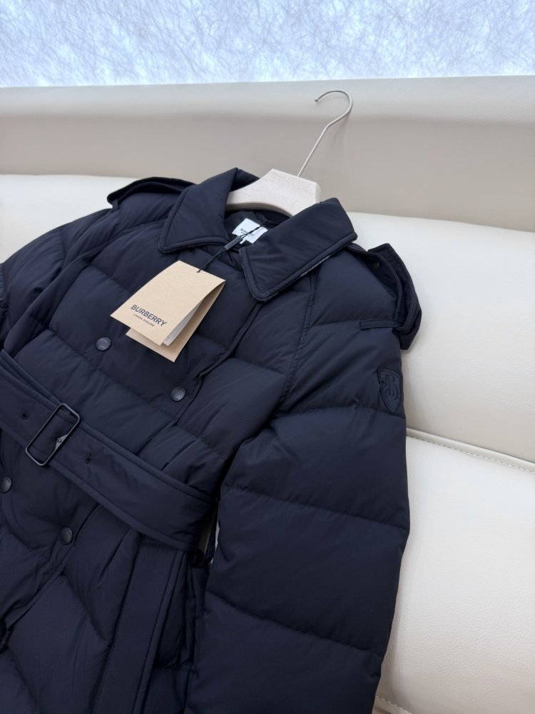 Двубордный short Down jacket female фото 7