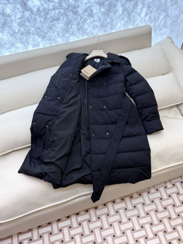 Двубордный Down jacket female фото 6