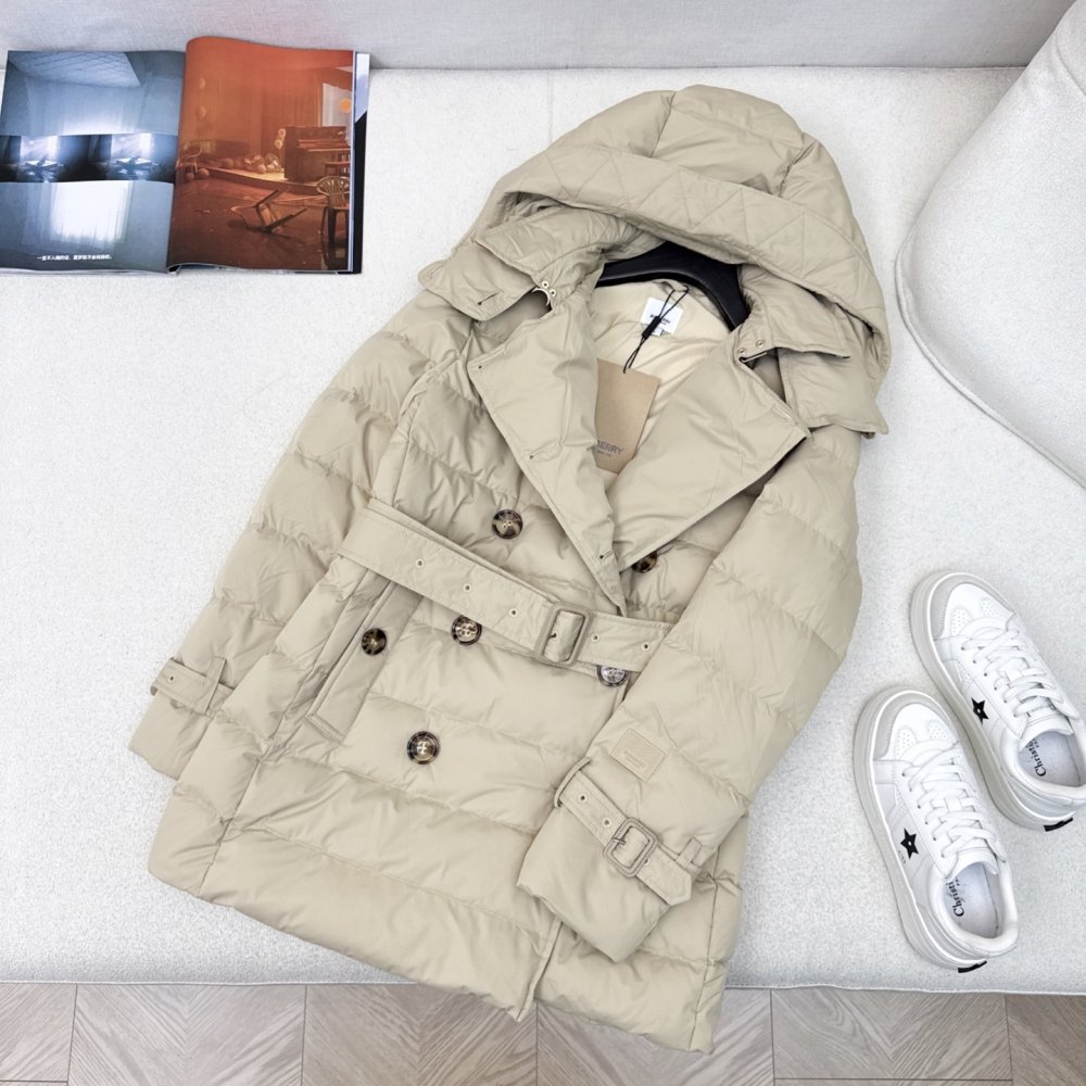 Двубортная jacket from hood фото 2