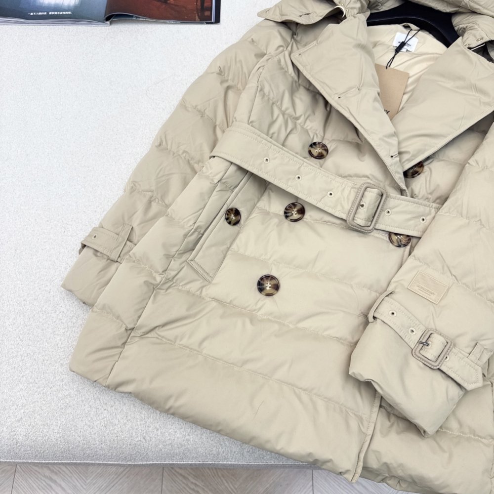 Двубортная jacket from hood фото 5