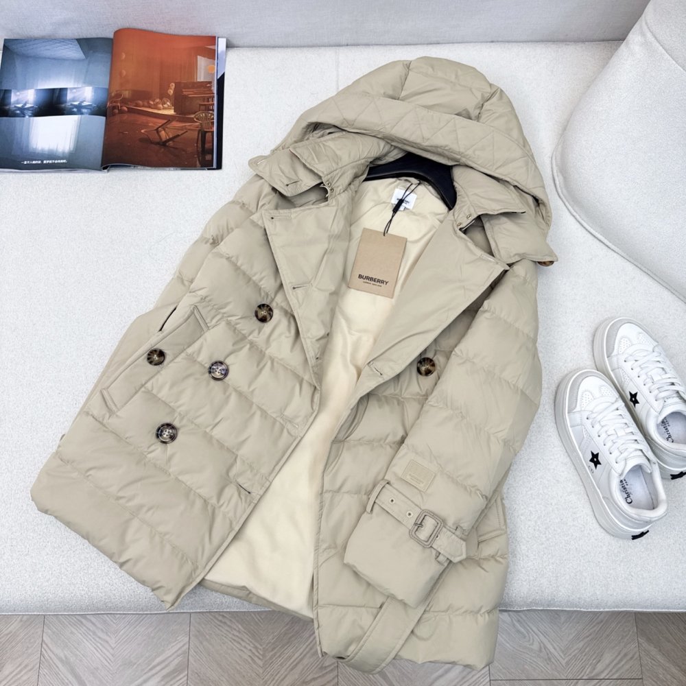 Двубортная jacket from hood фото 6