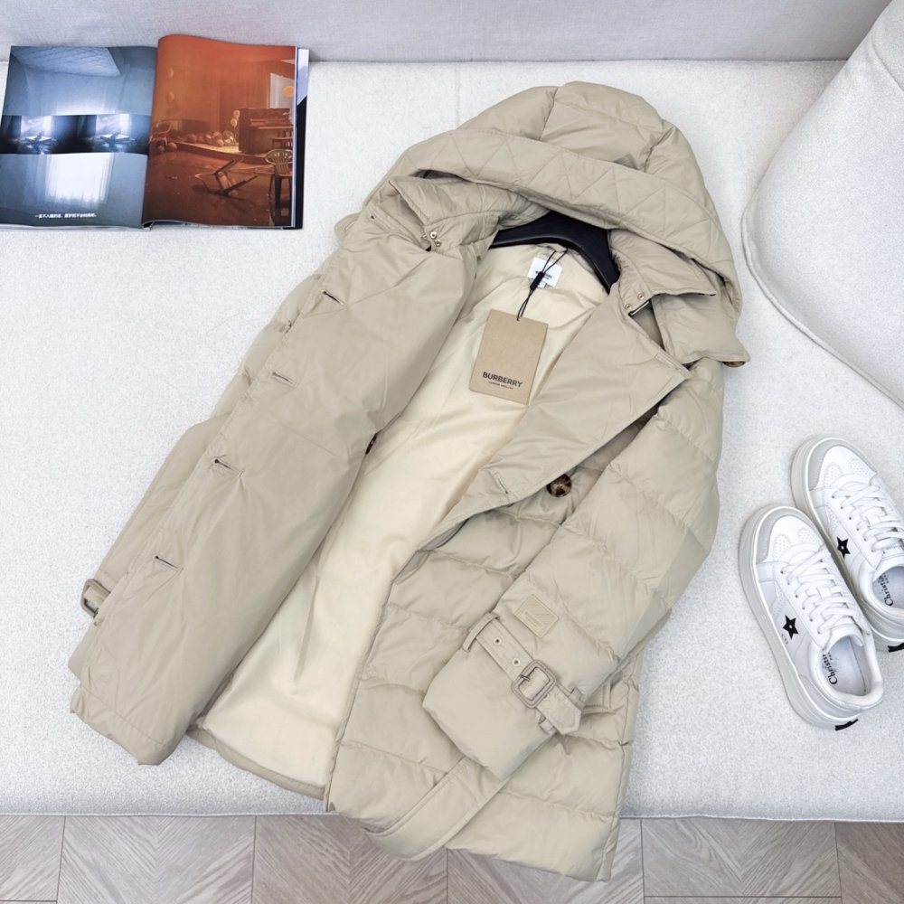 Двубортная jacket from hood фото 7