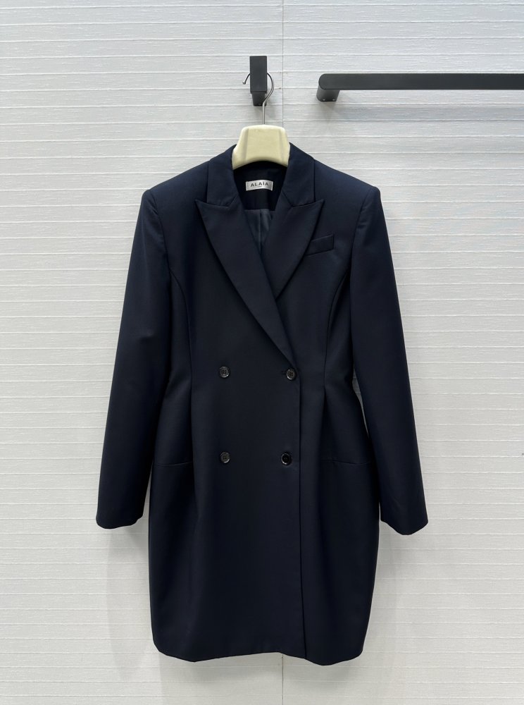 Double-breasted coat women's