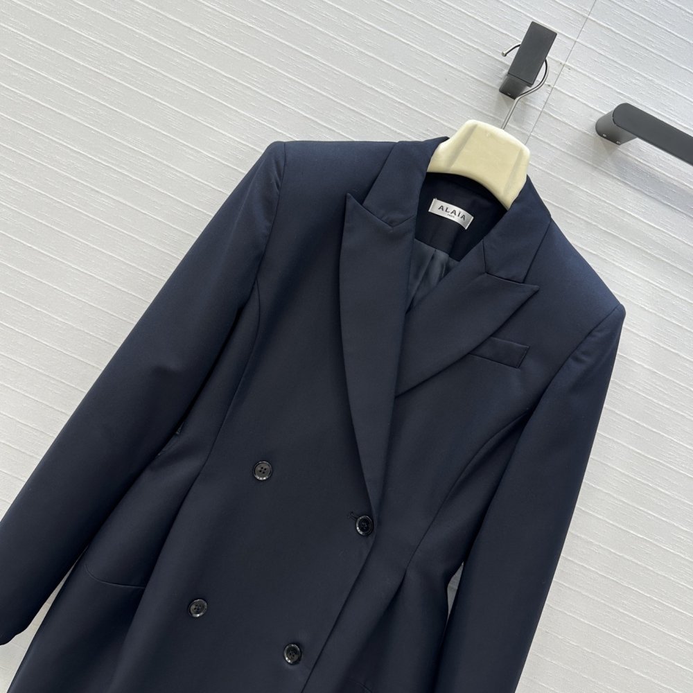 Double-breasted coat women's фото 2