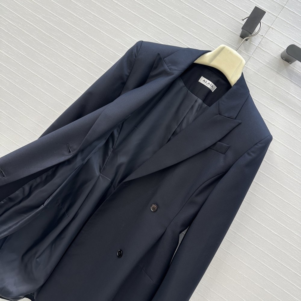 Double-breasted coat women's фото 7