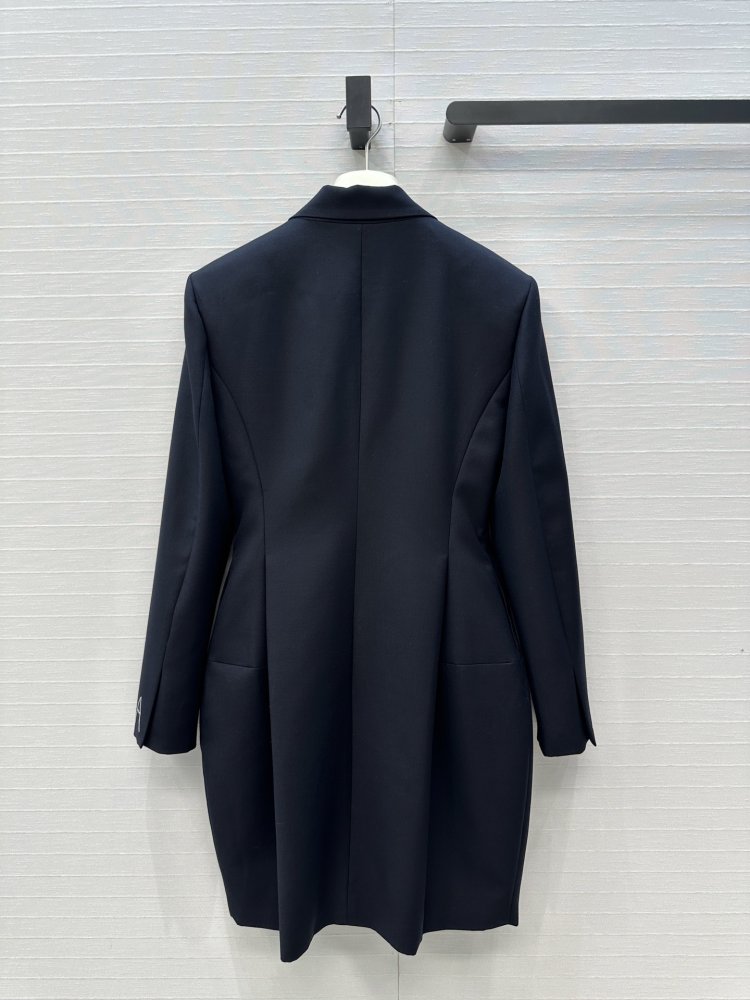 Double-breasted coat women's фото 9